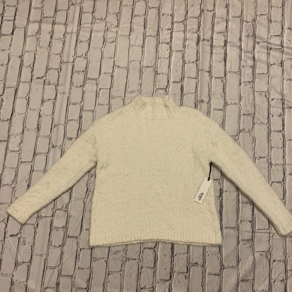 BB Dakota  Cozy Crew Neck Ivory Sweater NWT - Picture 5 of 5